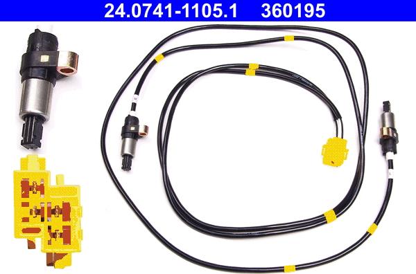 ATE 24.0741-1105.1 - Датчик ABS, частота вращения колеса parts5.com