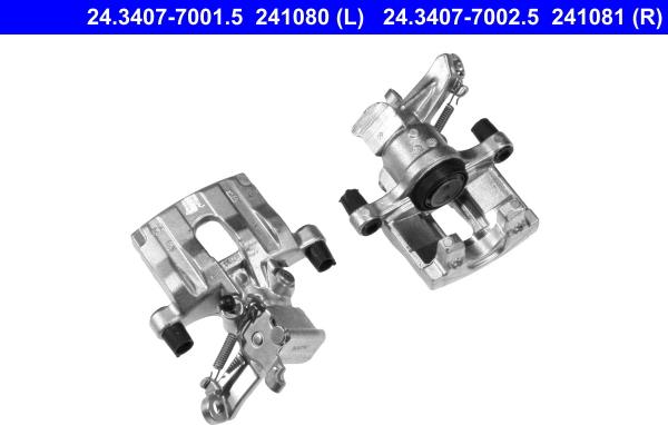 ATE 24.3407-7002.5 - Тормозной суппорт parts5.com