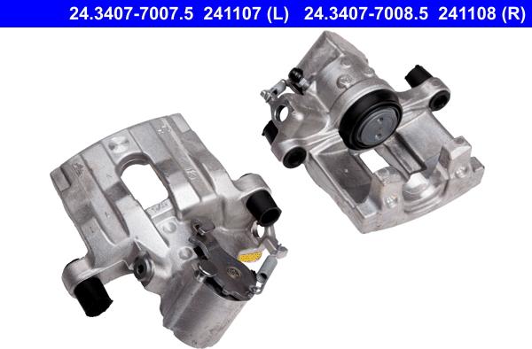 ATE 24.3407-7007.5 - Тормозной суппорт parts5.com