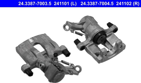 ATE 24.3387-7004.5 - Тормозной суппорт parts5.com