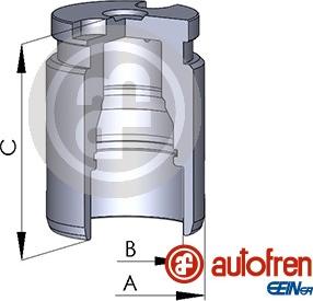 AUTOFREN SEINSA D02594 - Поршень, корпус скобы тормоза parts5.com