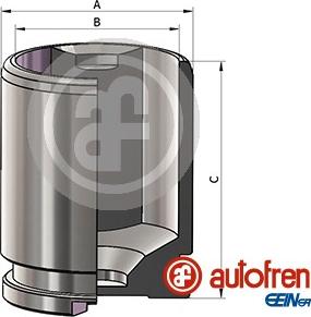 AUTOFREN SEINSA D025541 - Piston, brake caliper parts5.com