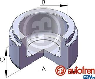 AUTOFREN SEINSA D025489 - Поршень, корпус скобы тормоза parts5.com