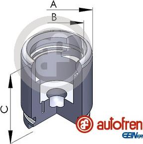 AUTOFREN SEINSA D025257 - Поршень, корпус скобы тормоза parts5.com