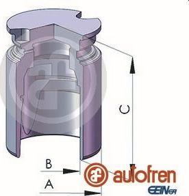 AUTOFREN SEINSA D025222 - Piston, brake caliper parts5.com