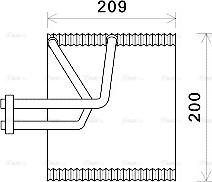 Ava Quality Cooling CTV045 - Испаритель, кондиционер parts5.com