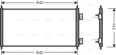 Ava Quality Cooling FD 5303 - Конденсатор кондиционера parts5.com