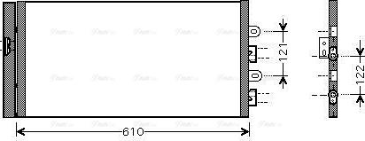 Ava Quality Cooling FTA5298D - Конденсатор кондиционера parts5.com