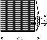 Ava Quality Cooling OLA6354 - Radiador de calefacción parts5.com