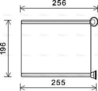 Ava Quality Cooling PE6366 - Теплообменник, отопление салона parts5.com