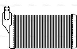 Ava Quality Cooling VN6097 - Теплообменник, отопление салона parts5.com