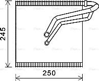 Ava Quality Cooling VNV387 - Испаритель, кондиционер parts5.com