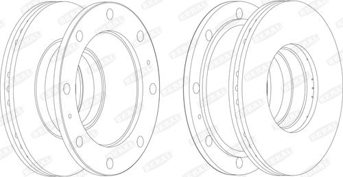 Beral BCR106A - Тормозной диск parts5.com