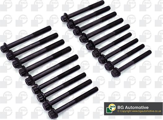 BGA BK4351 - Комплект болтов головки цилиндра parts5.com