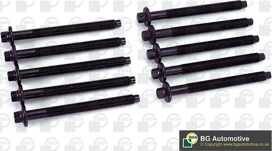 BGA BK4334 - Комплект болтов головки цилиндра parts5.com