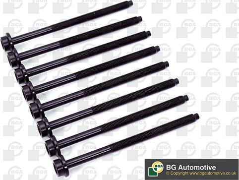 BGA BK3362 - Комплект болтов головки цилиндра parts5.com