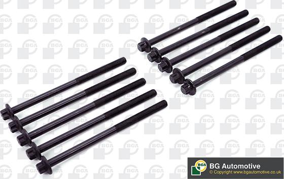 BGA BK2331 - Комплект болтов головки цилиндра parts5.com