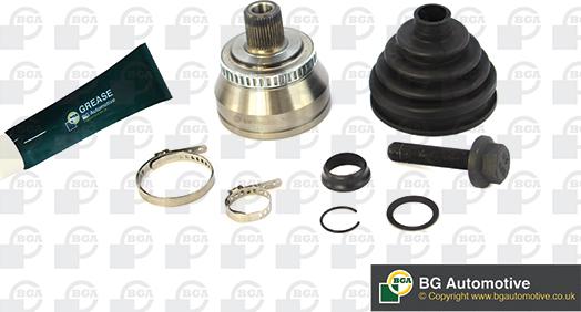 BGA CV0100A - Шарнирный комплект, ШРУС, приводной вал parts5.com