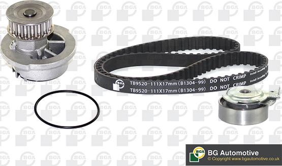 BGA TB9520CPK-1 - Water Pump & Timing Belt Set parts5.com