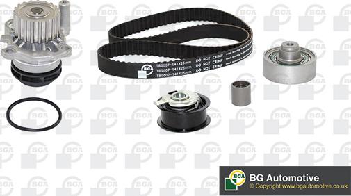 BGA TB9607CPK - Водяной насос + комплект зубчатого ремня parts5.com