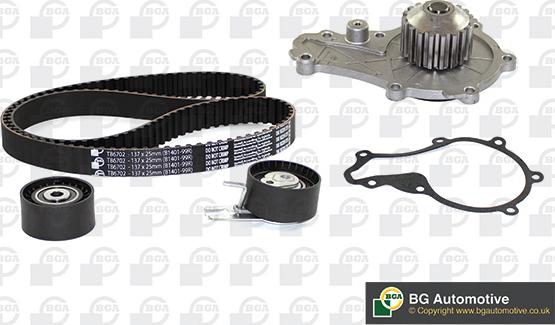 BGA TB6702CPK - Water Pump & Timing Belt Set parts5.com