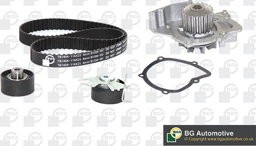 BGA TB1404CPK - Water Pump & Timing Belt Set parts5.com