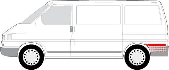 BLIC 6504-03-9558573P - Подкрылок, внутренняя часть крыла parts5.com