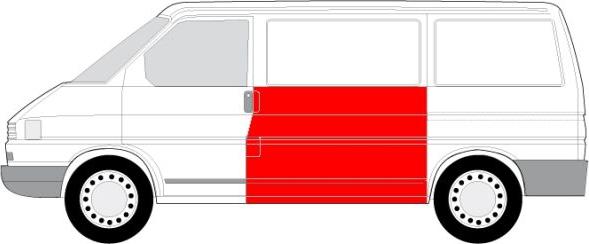 BLIC 6505-06-9558011K - Боковина parts5.com