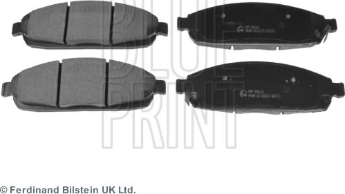 Blue Print ADA104219 - Тормозные колодки, дисковые, комплект parts5.com