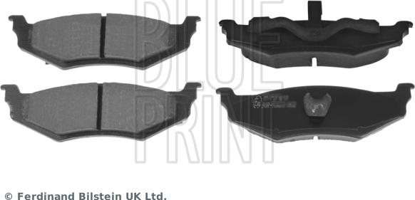 Blue Print ADA104236 - Тормозные колодки, дисковые, комплект parts5.com