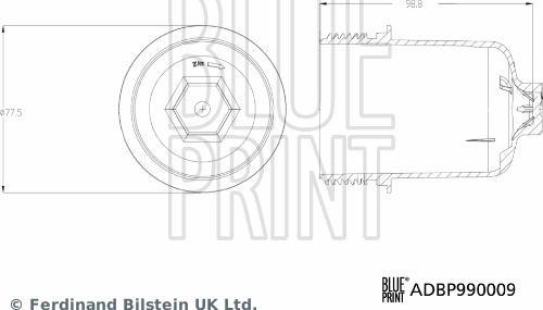 Blue Print ADBP990009 - - - parts5.com