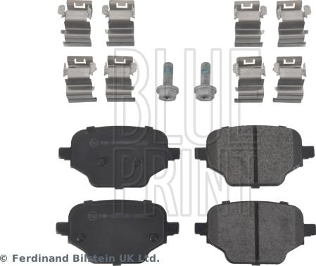 Blue Print ADBP420009 - Тормозные колодки, дисковые, комплект parts5.com