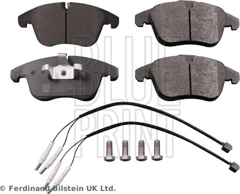 Blue Print ADJ134201 - Тормозные колодки, дисковые, комплект parts5.com