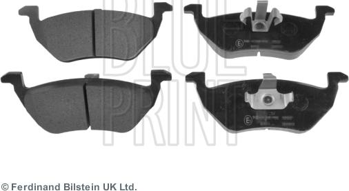 Blue Print ADM542103 - Тормозные колодки, дисковые, комплект parts5.com