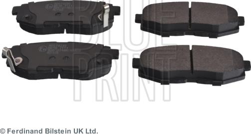 Blue Print ADS74235 - Brake Pad Set, disc brake parts5.com