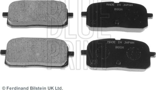 Blue Print ADT34267 - Brake Pad Set, disc brake parts5.com