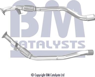 BM Catalysts BM50485 - Труба выхлопного газа parts5.com