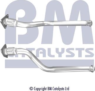 BM Catalysts BM50735 - Труба выхлопного газа parts5.com