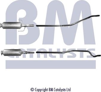 BM Catalysts BM11019 - Сажевый / частичный фильтр, система выхлопа ОГ parts5.com