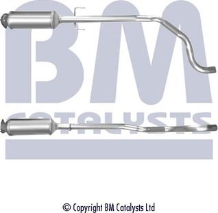 BM Catalysts BM11169 - Сажевый / частичный фильтр, система выхлопа ОГ parts5.com