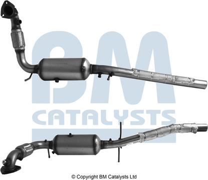 BM Catalysts BM11398H - Сажевый / частичный фильтр, система выхлопа ОГ parts5.com