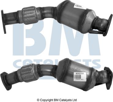 BM Catalysts BM80021H - Катализатор parts5.com