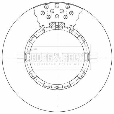 SBP 02-DA016 - Тормозной диск parts5.com