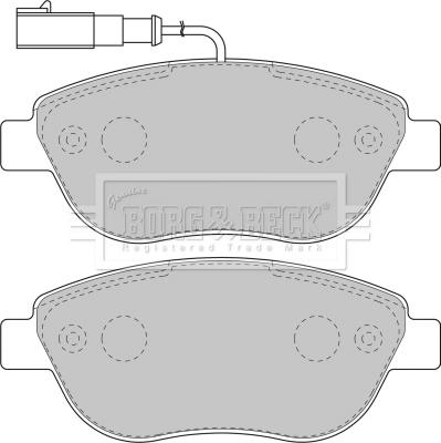 HITEC H 1779 - Тормозные колодки, дисковые, комплект parts5.com