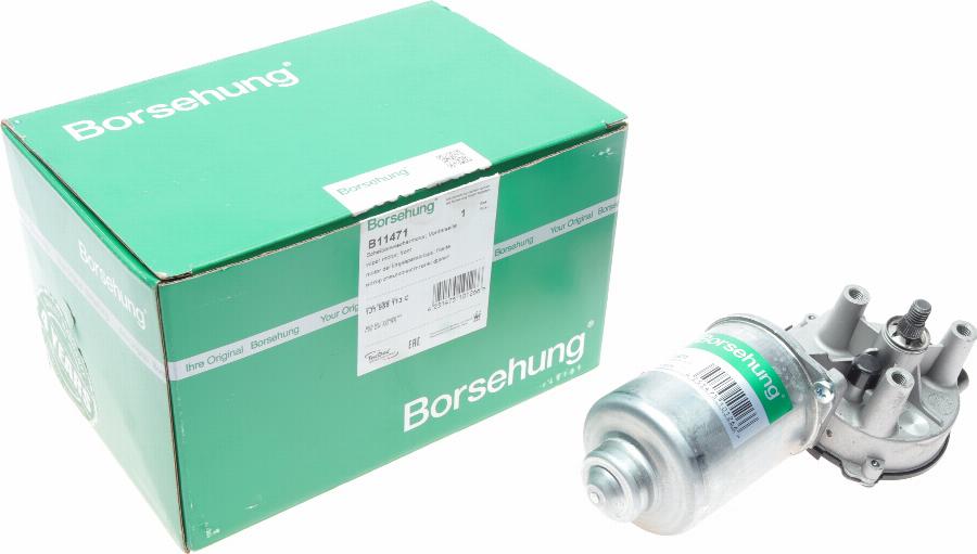 Borsehung B11471 - Двигатель стеклоочистителя parts5.com