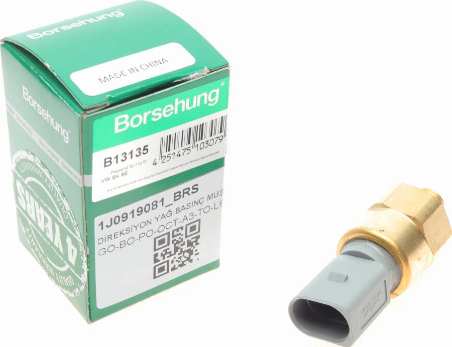 Borsehung B13135 - Датчик, давление масла parts5.com