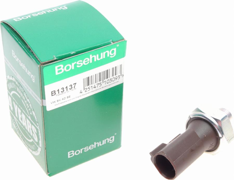 Borsehung B13137 - Датчик, давление масла parts5.com