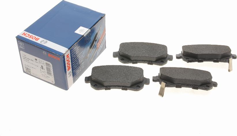 BOSCH 0 986 494 496 - Juego de pastillas de freno parts5.com