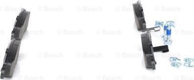 BOSCH 0 986 494 458 - Тормозные колодки, дисковые, комплект parts5.com