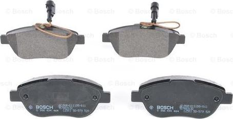 BOSCH 0 986 494 464 - Тормозные колодки, дисковые, комплект parts5.com